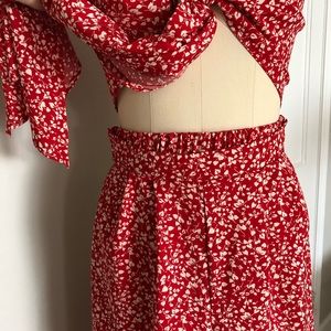 Two piece outfit set for summer